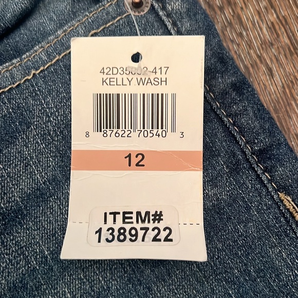 Lucky Brand Zoe Skinny Girls Jeans Size 12 NWT - Picture 14 of 15